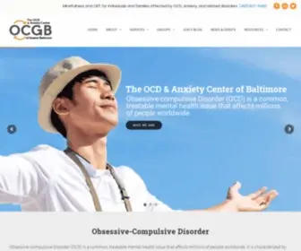 OCDbaltimore.com(The OCD and Anxiety Center) Screenshot