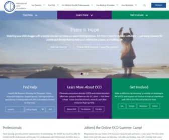 OCDinkids.org(OCD in Kids) Screenshot