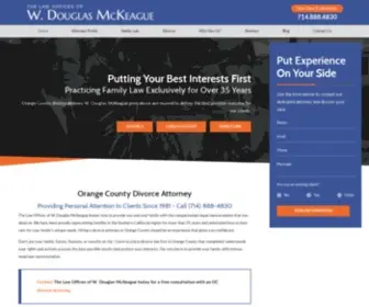 OCDivorcelaw.com(Orange County Divorce Lawyer) Screenshot