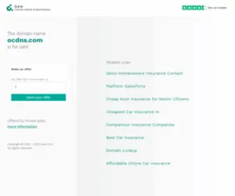 OCDNS.com(Cheap web hosting) Screenshot