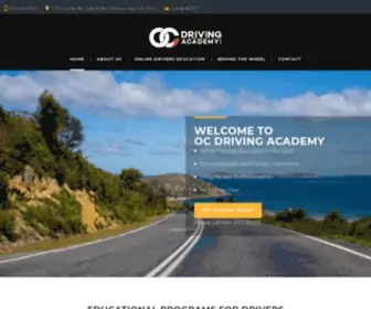 OCDrivingacademy.com(OC Driving Academy) Screenshot