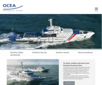 Ocea-SSM.com(Maritime Safety & Security) Screenshot