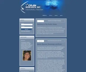 Ocean-Research.com(Ocean Research) Screenshot