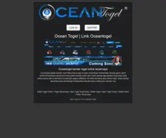 Ocean-Togel.com Screenshot