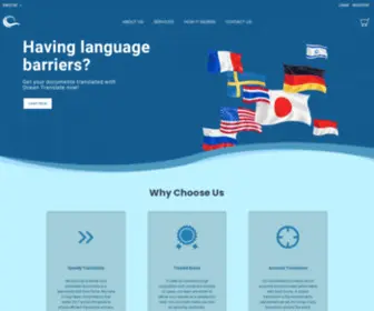 Ocean-Translate.com(Ocean Translate) Screenshot