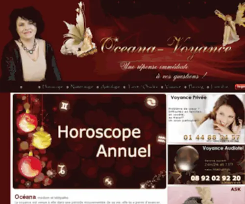 Oceana-Voyance.com(Horoscope) Screenshot