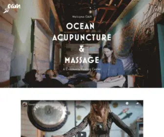 Oceanacu.com(Ocean Acupuncture & Massage) Screenshot