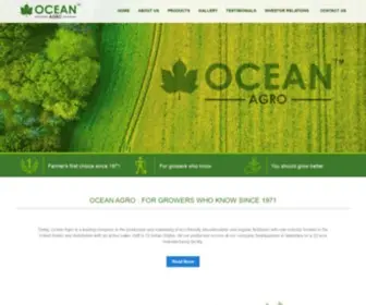 Oceanagro.com(Ocean Agro) Screenshot