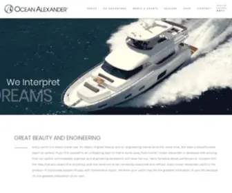 Oceanalexander.com(Ocean Alexander) Screenshot
