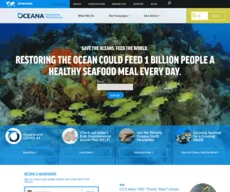 Oceana.org(Oceana) Screenshot