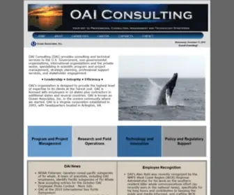 Oceanassoc.com(OAI Consulting) Screenshot