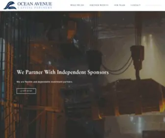 Oceanavenuecapital.com(Ocean Avenue Capital Partners) Screenshot