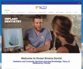 Oceanbreezedental.com(Ocean Breeze Dental) Screenshot