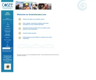 Oceancareers.com(Oceancareers) Screenshot