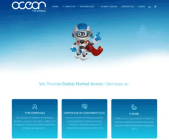 Oceancert-Service.com(Ocean Cert) Screenshot