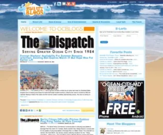 Oceancityblogs.com(Ocean City Blog) Screenshot