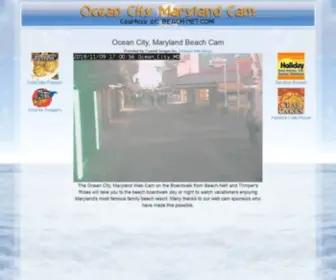 Oceancitycam.com(Ocean City) Screenshot