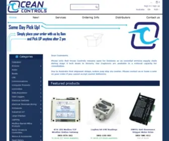 Oceancontrols.com.au(Ocean Controls) Screenshot
