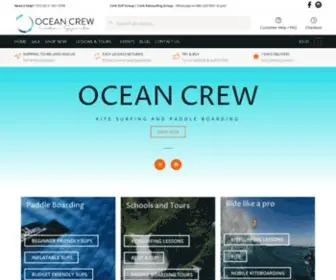 Oceancrew.ie(Paddle Boarding & Kitesurfing) Screenshot