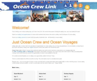 Oceancrewlink.com(Ocean Crew Link) Screenshot