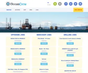 Oceancrew.org(Maritime & Offshore Jobs) Screenshot