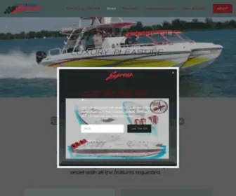 Oceanexpress.com(OCEAN EXPRESS POWER BOATS) Screenshot