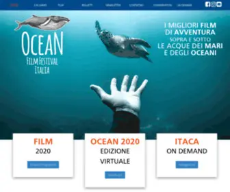 Oceanfilmfestivalitalia.it(Ocean film festival Italia) Screenshot