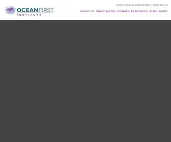 Oceanfirstinstitute.org(Oceanfirstinstitute) Screenshot
