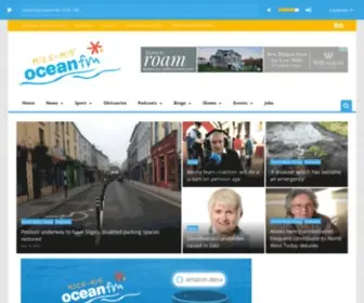 Oceanfm.ie(Ocean FM) Screenshot