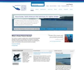 Oceanfutures.org(Ocean Futures Society) Screenshot