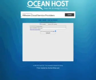 Oceanhost.eu(Ocean Host) Screenshot