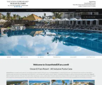 Oceanhotelelfaro.com(Uvero Alto Punta Cana) Screenshot