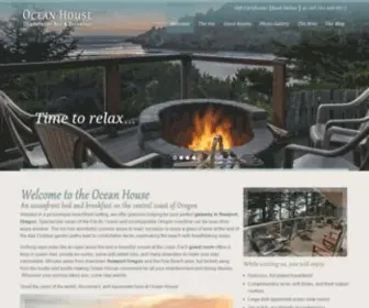 Oceanhouse.com(Ocean House) Screenshot