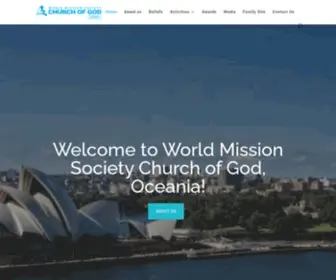 Oceaniawmscog.com(World Mission Society Church of God) Screenshot