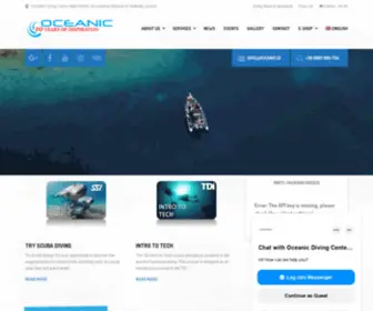 Oceanic.cc(Oceanic Diving Center Nikiti) Screenshot