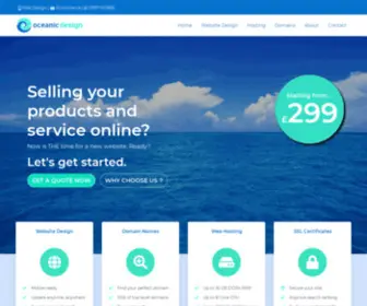 OceaniCDesign.com(Bot Verification) Screenshot