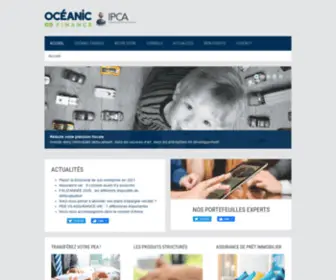 OceanicFinance.fr(Oceanic Finance) Screenshot