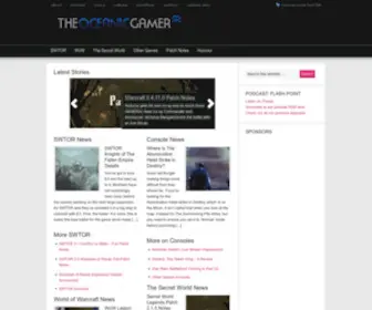 OceanicGamer.com(MMOs, Console Games and anything else with buttons) Screenshot