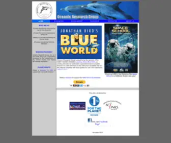 Oceanicresearch.org(Oceanic Research Group) Screenshot