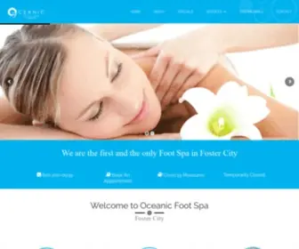 Oceanicspa.us(Oceanic Foot Spa) Screenshot
