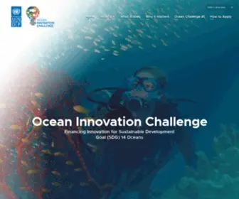 Oceaninnovationchallenge.org(The Ocean Innovation Challenge) Screenshot