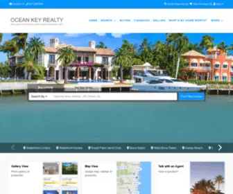 Oceankeyrealty.com(Ocean Key Realty) Screenshot