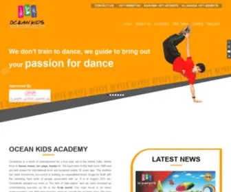 Oceankidsdubai.com(Music Academy in Dubai) Screenshot