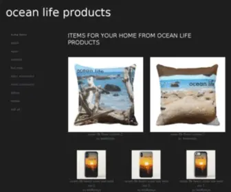 Oceanlifeproducts.org(Ocean life products) Screenshot