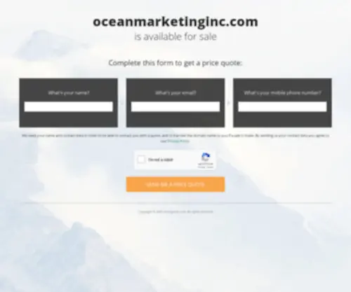 Oceanmarketinginc.com(Oceanmarketinginc) Screenshot