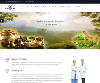 Oceanmart.org.in(Ocean Mart) Screenshot