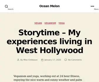 Oceanmelon.com(Ocean Melon) Screenshot