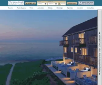 Oceanmistcapecod.com(A South Yarmouth) Screenshot
