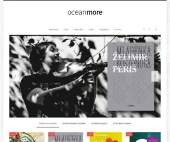 Oceanmore.hr(OceanMore Web Shop Knjižara) Screenshot