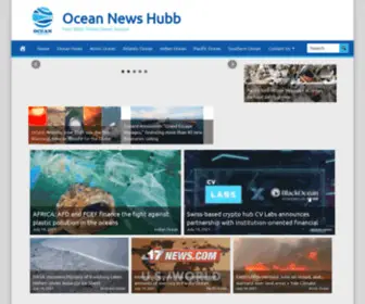 Oceannewshubb.com(Ocean News Hubb) Screenshot